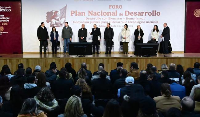 Plan Nacional de Desarrollo 2025-2030 busca el bienestar de la población