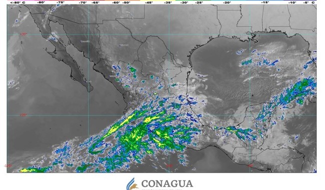 Habrá lluvias fuertes en Puebla, Hidalgo, San Luis Potosí, Tamaulipas y Veracruz