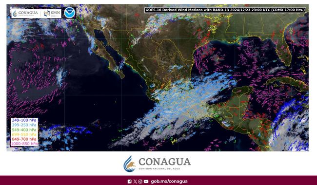 Se pronostican lluvias fuertes en Guerrero