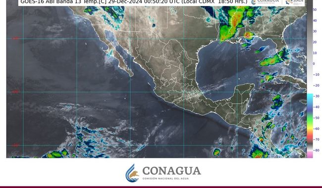 Se pronostican lluvias fuertes en Quintana Roo y Yucatán