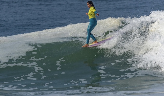 Coral Bonilla finaliza en el top 5 de los Juegos Panamericanos de Surf