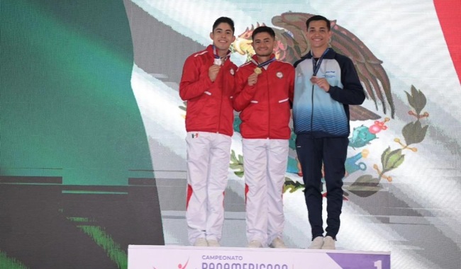 Iván Veloz y Mario Nava conquistan oro y plata en Panamericano de Gimnasia Aeróbica