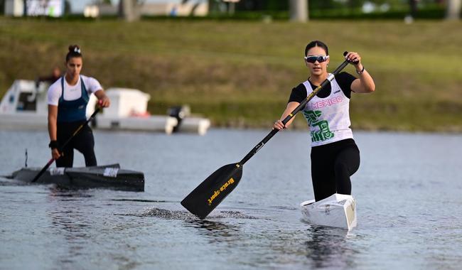 Canoísta Nicol Guzmán quiere medalla y plaza para México