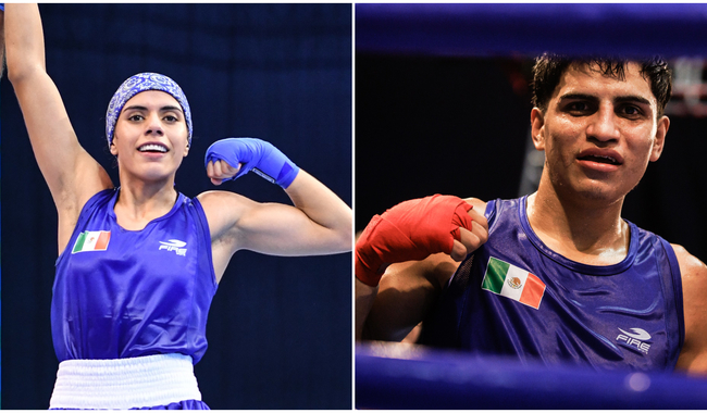 Valeria Amparan y Diego Flores aseguran medalla de bronce