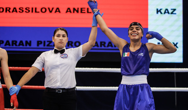 Valeria Amparán primera mexicana en avanzar a la final