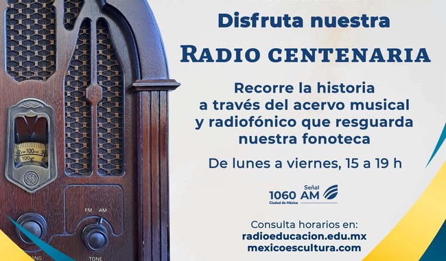 Radio Educación festeja sus cien años con transmisión de La familia Burrón
