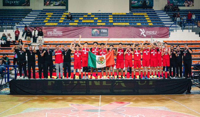 México cierra Campeonato Centrobasket Varonil Sub-15 con plata