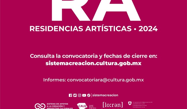 El Sistema Creación publica la convocatoria Residencias Artísticas 2024 