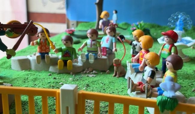 Personajes de Playmobil recrean las canciones infantiles más populares