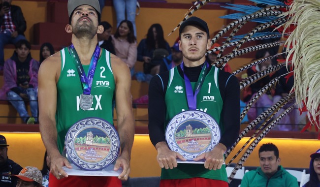 Obtiene México segundo lugar en Preolímpico de Voleibol de Playa Tlaxcala 2024