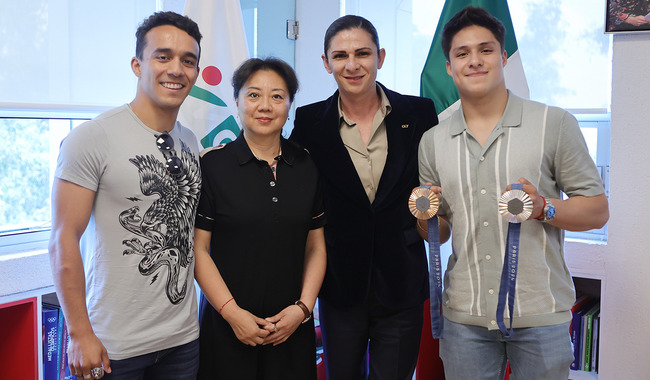 Osmar Olvera, Juan Celaya y Ma Jin, agradecen apoyos recibidos