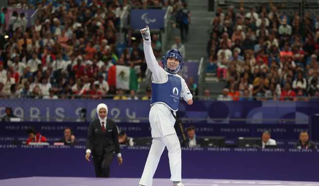 Jessica García es semifinalista en el para taekwondo