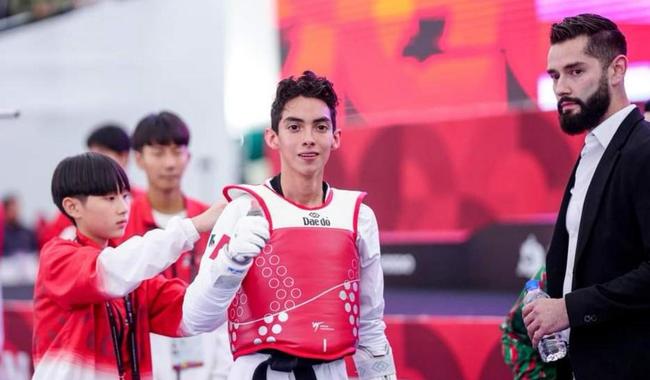 Jorge Rodríguez logra plata en Mundial Juvenil de TKD Chuncheon 2024