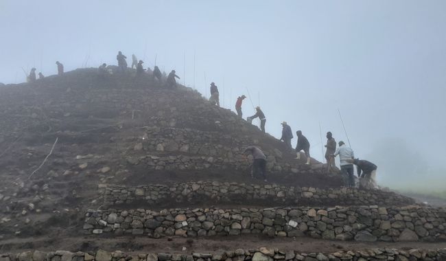 Avanza habilitación de la zona arqueológica Teteles de Ávila Castillo