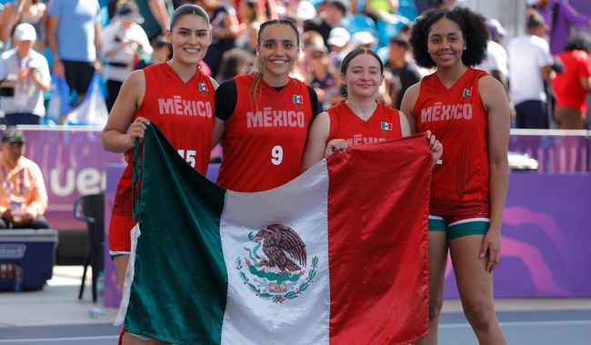 México sube al cuarto lugar del medallero general de Asunción 2025