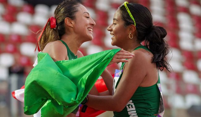 México hizo el 1-2 en marcha femenil de Asunción 2025