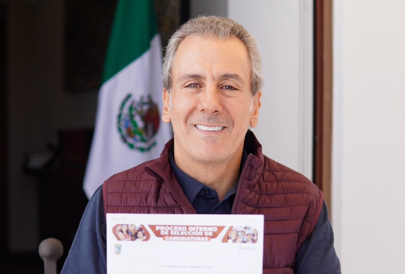 Pepe Chedraui concreta registro en Morena por alcaldía de Puebla