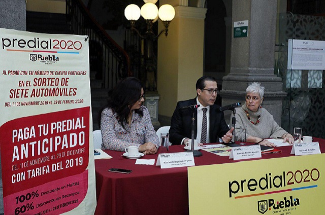 Ayuntamiento de Puebla anuncia programa para regularizar adeudo del pago predial