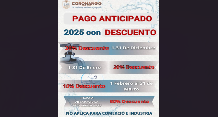 Coronango lanza promoción por pago anticipado Predial 2025