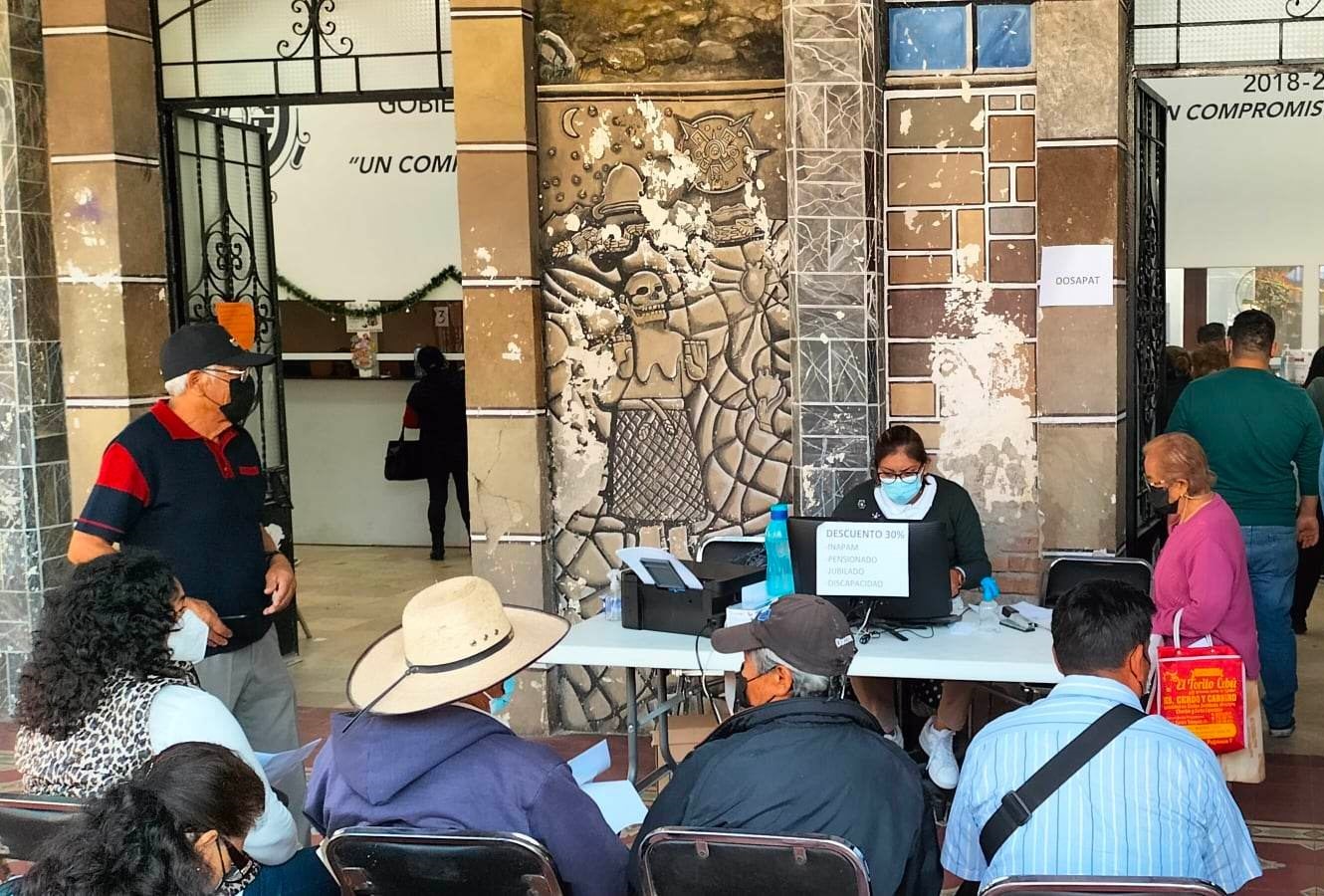 Recaudación crece solo 2 por ciento durante enero en Tehuacán