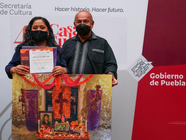 Premia Cultura a ganadores de Concurso de Ofrendas y Altares a los Muertos