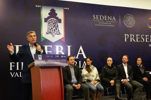 Anuncia Gali festejos de Independencia en Puebla