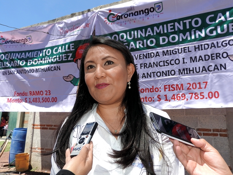 Se mantendrá pago por productividad a regidores: alcaldesa de Coronango