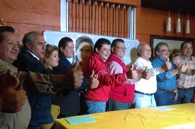 Priístas de Huauchinango dejarán de lado conflictos y apoyarán a Blanca Alcalá