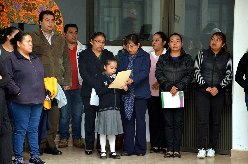 Reubican primaria dañada por sismo en San Pedro Cholula