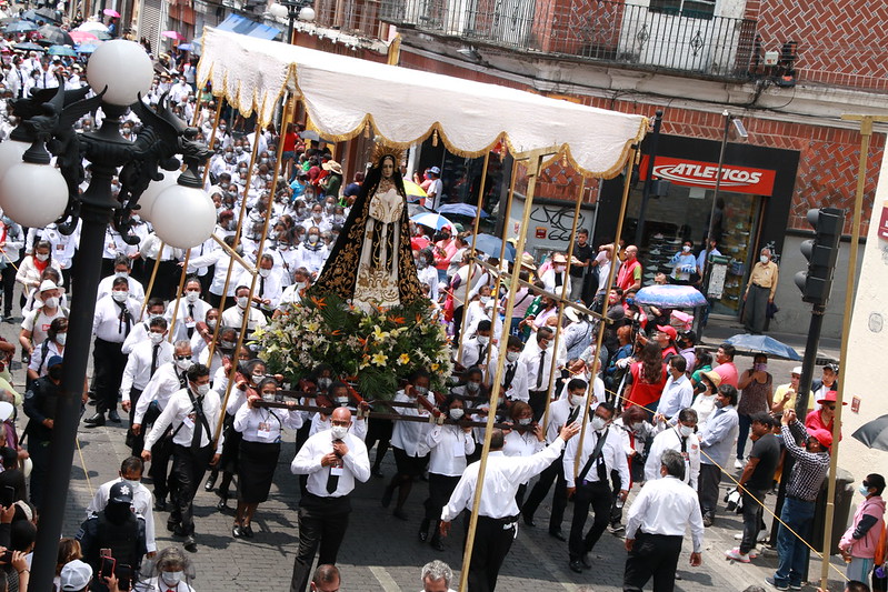 Lista, la XXXI Procesión de Viernes Santo en Puebla