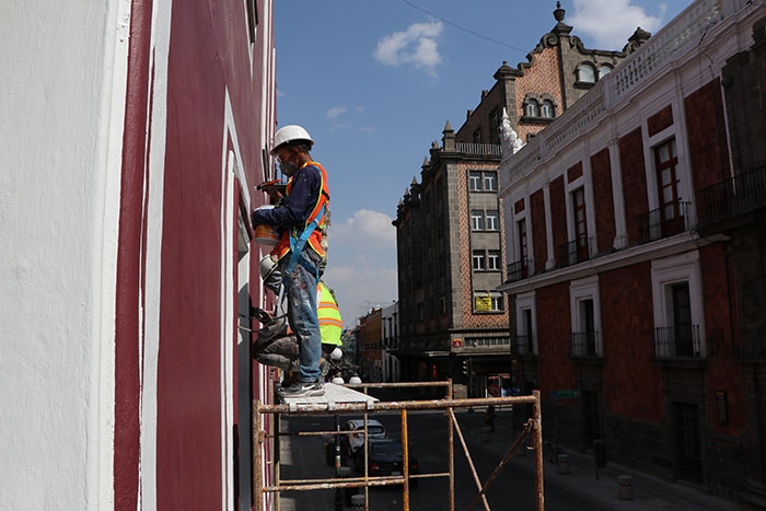 Inicia Infraestructura recuperación del patrimonio del Centro Histórico de Puebla