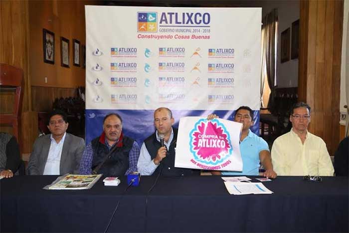Inician campaña en Atlixco para alentar compra de productos locales
