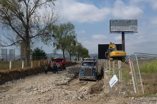Inician obras en nueva zona residencial de la Vía Atlixcáyotl