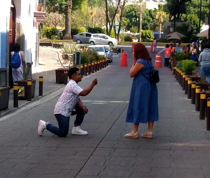Puebla: una pareja se compromete en Los Sapos