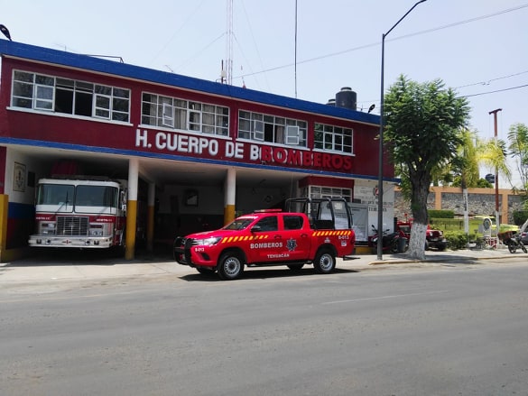Aumentan parque vehicular Bomberos Tehuacán con unidades usadas