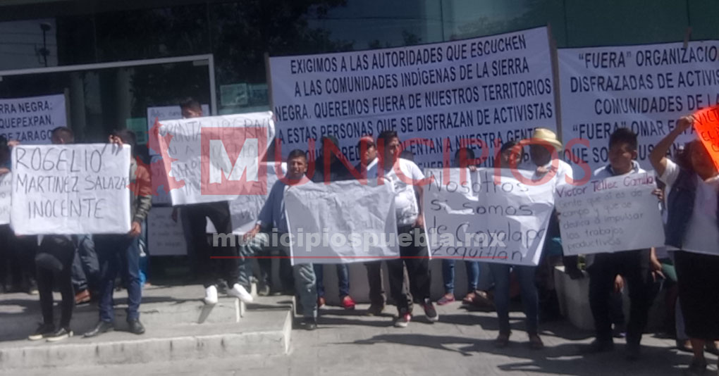 VIDEO Protestan en Casa de Justicia por caso Zoquitlán