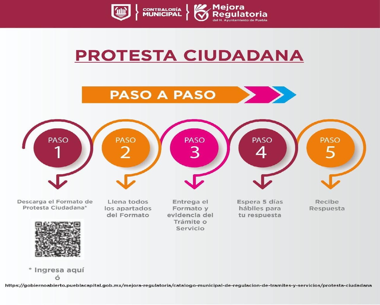 Claudia Rivera dará respuesta a inconformidades en cinco días