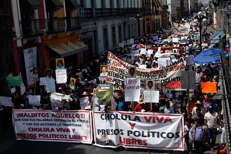 Ignora RMV protestas y continúa proyecto turístico de Cholula