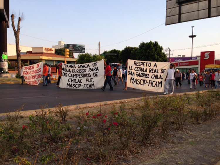 Marcha FICAM a la ciudad de México en defensa del agua y el territorio