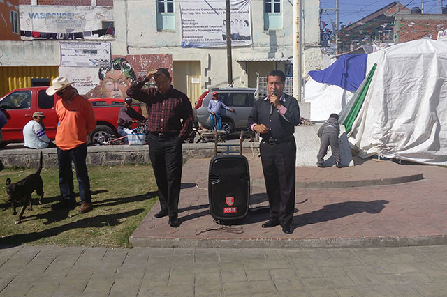 Protestan en Tlalancaleca por cambio de UNIDES a Texmelucan