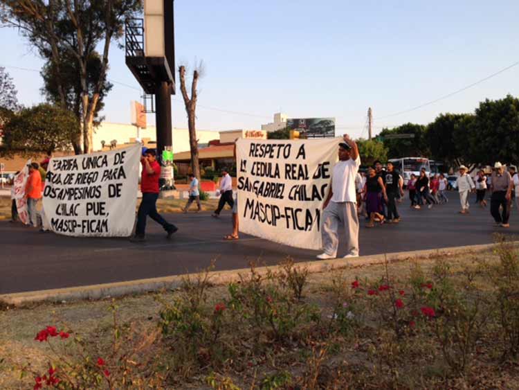 Marcha FICAM a la ciudad de México en defensa del agua y el territorio