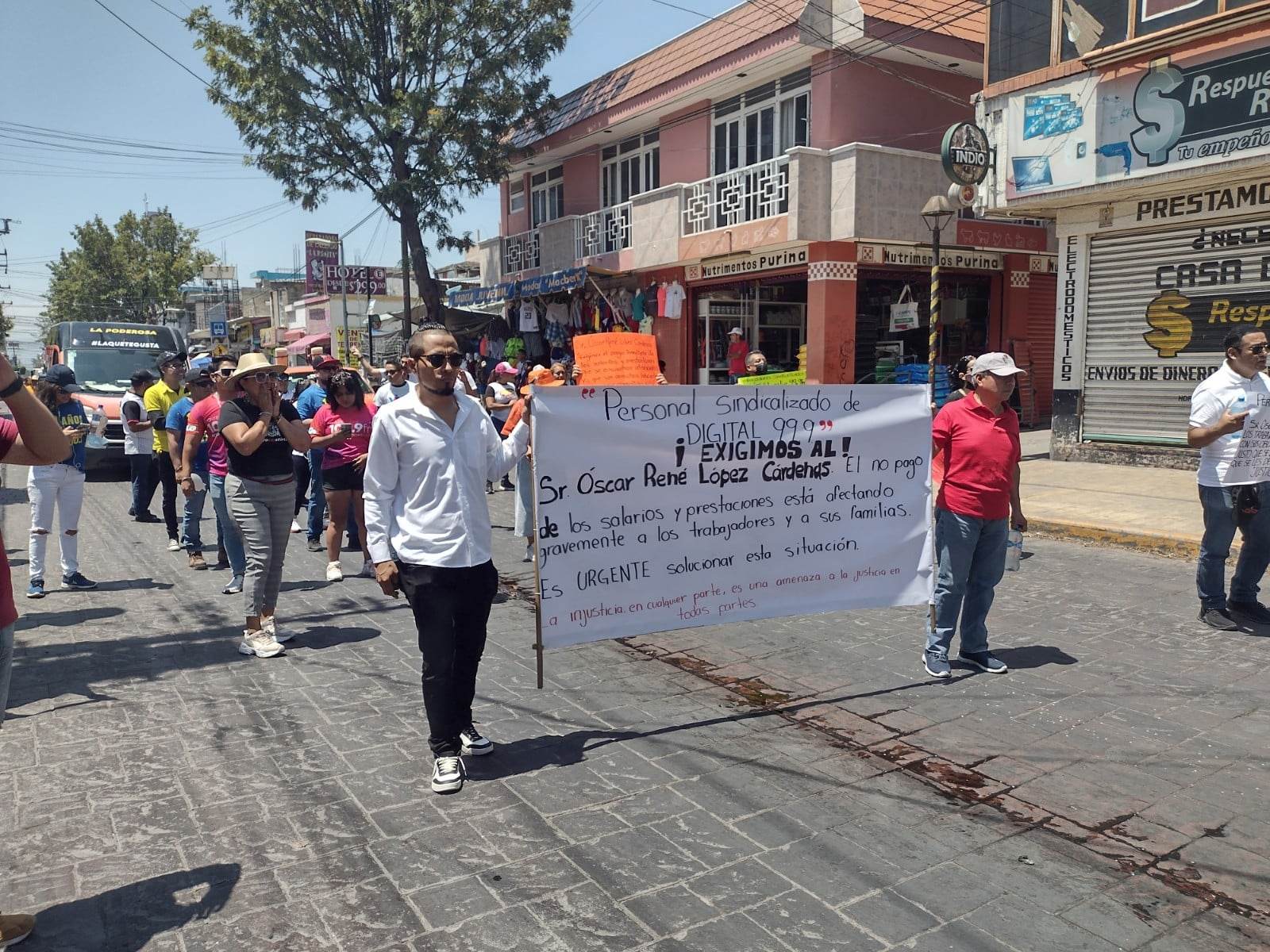 STIRTT Tehuacán demanda pago de adeudos a trabajadores de Stero Luz 