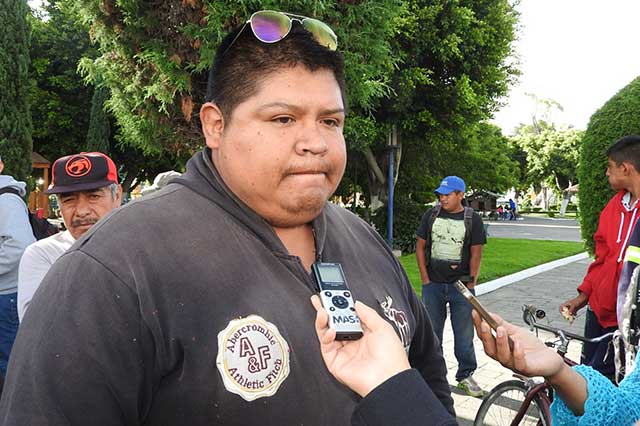Trabajadores protestan por concesión de Servicio de Limpia en San Andrés
