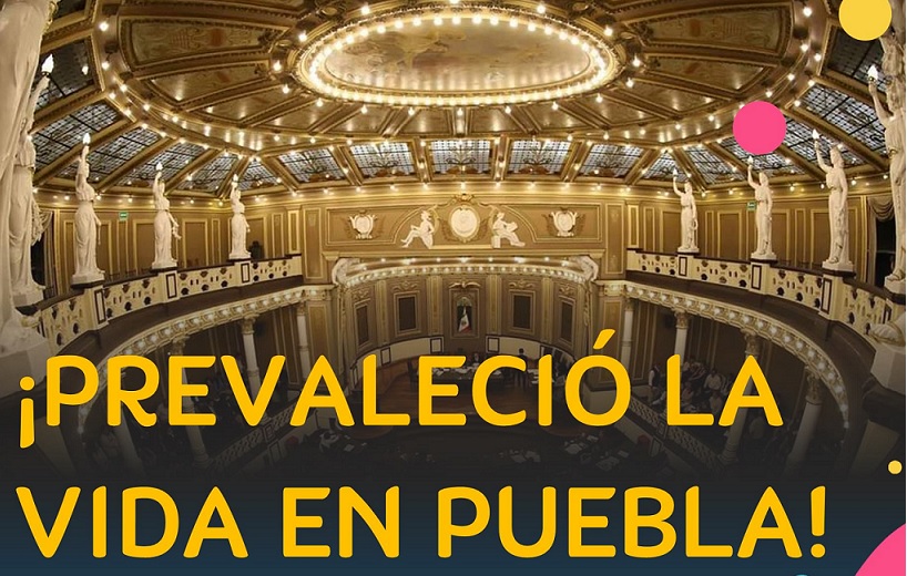 Aplauden providas a Congreso de Puebla por su ‘no’ al aborto