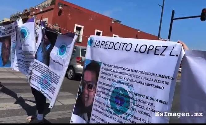 Exhiben a hombres violentadores en tendedero en el bulevar 5 de mayo