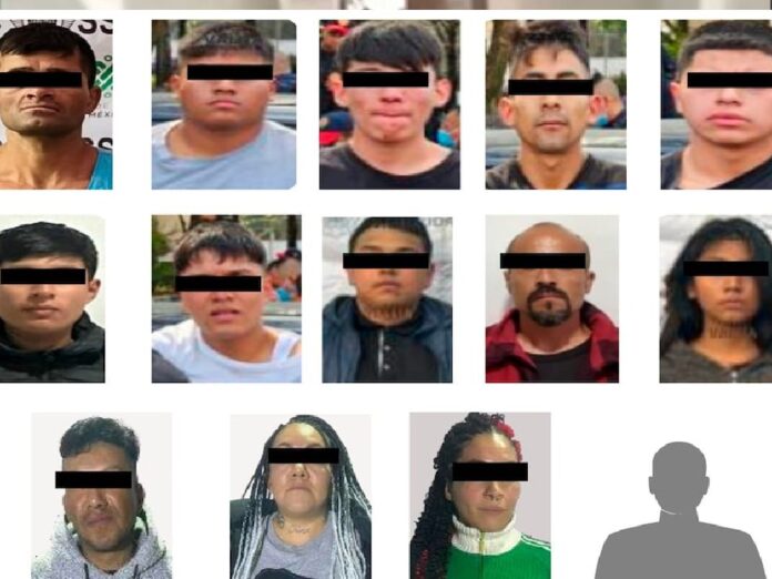 SSC detiene a 14 personas ligadas con el cártel Lenin Canchola