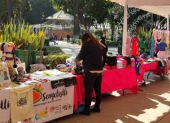 Cholultecas, presentes en Expo Mujeres en Acción