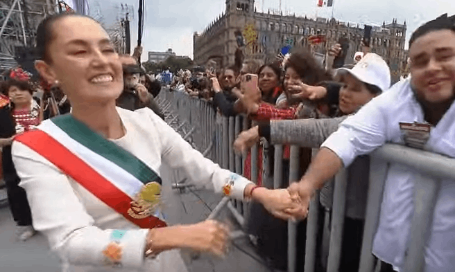 EN VIVO Discurso de Sheinbaum desde el zócalo de la CDMX