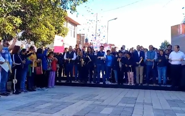 Rivera encabeza entrega de pavimentación número mil del programa Mil Calles