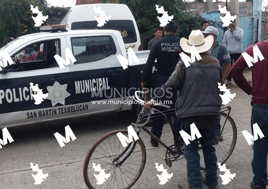 Aseguran a un presunto ladrón en Texmelucan